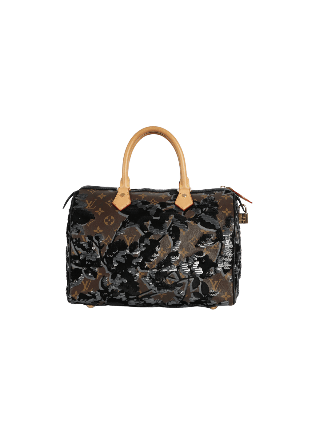 Louis Vuitton Fleur de Jais Speedy 30 Bag