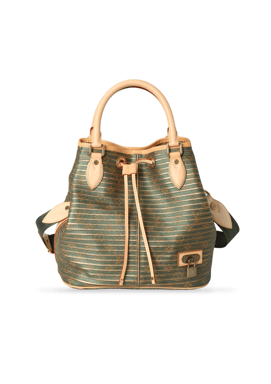 Louis Vuitton Limited Edition Kaki Monogram Eden Noe Bag