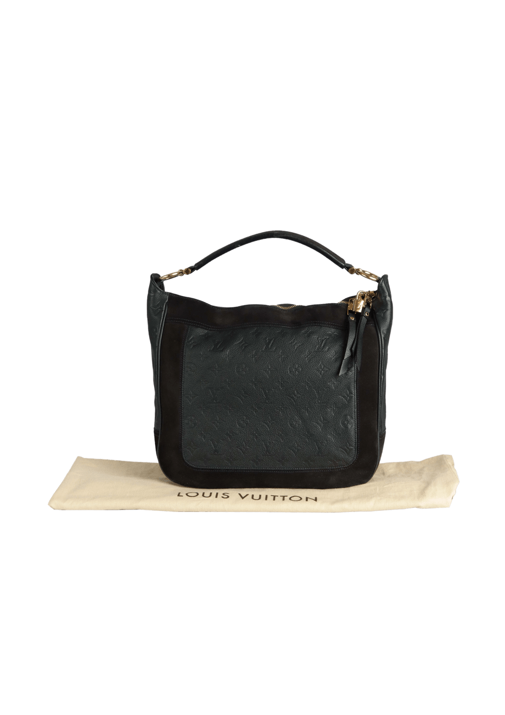 Louis Vuitton Audacieuse Monogram Empreinte Shoulder Bag in brown