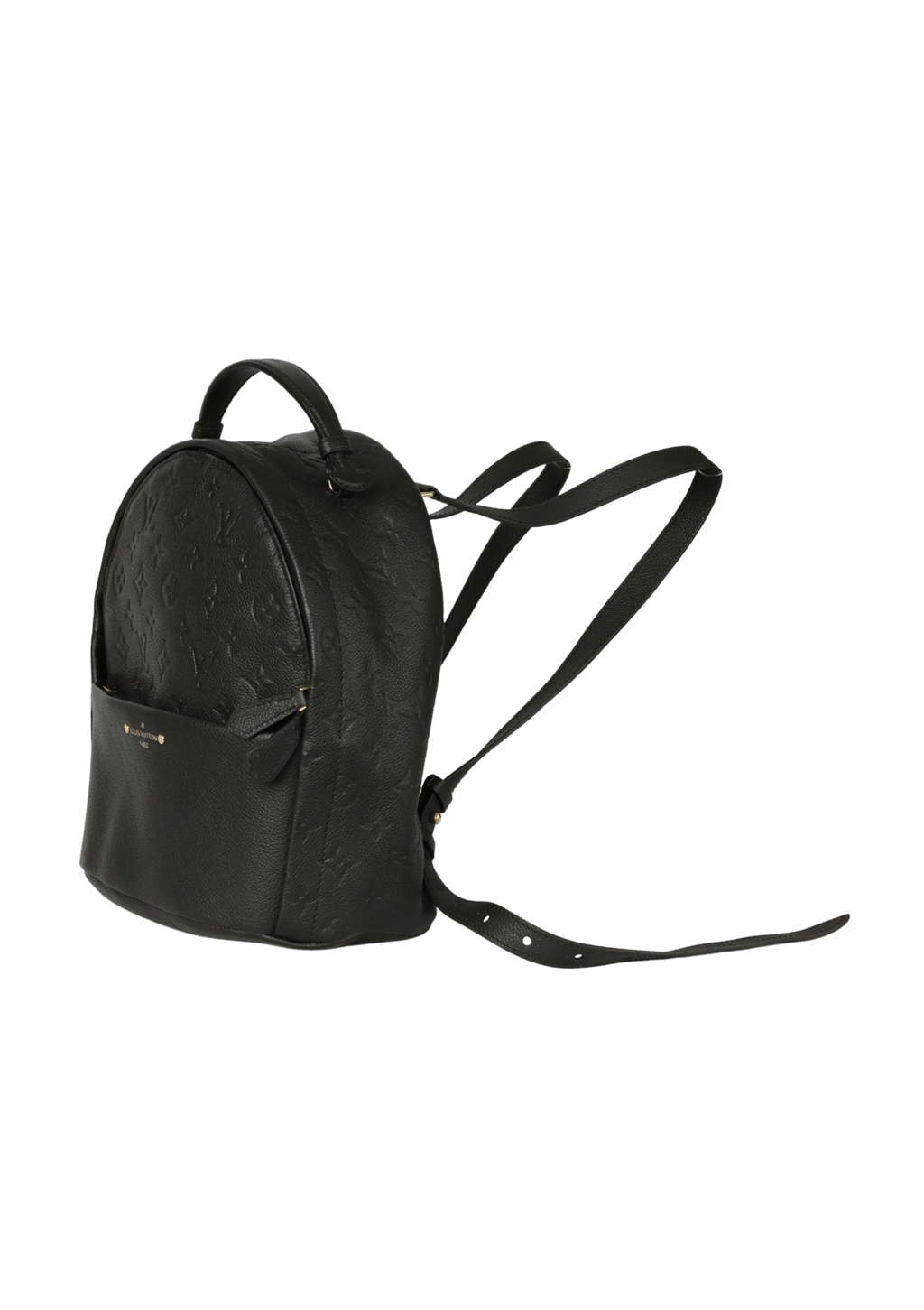 Sorbonne Backpack Black Empreinte Leather