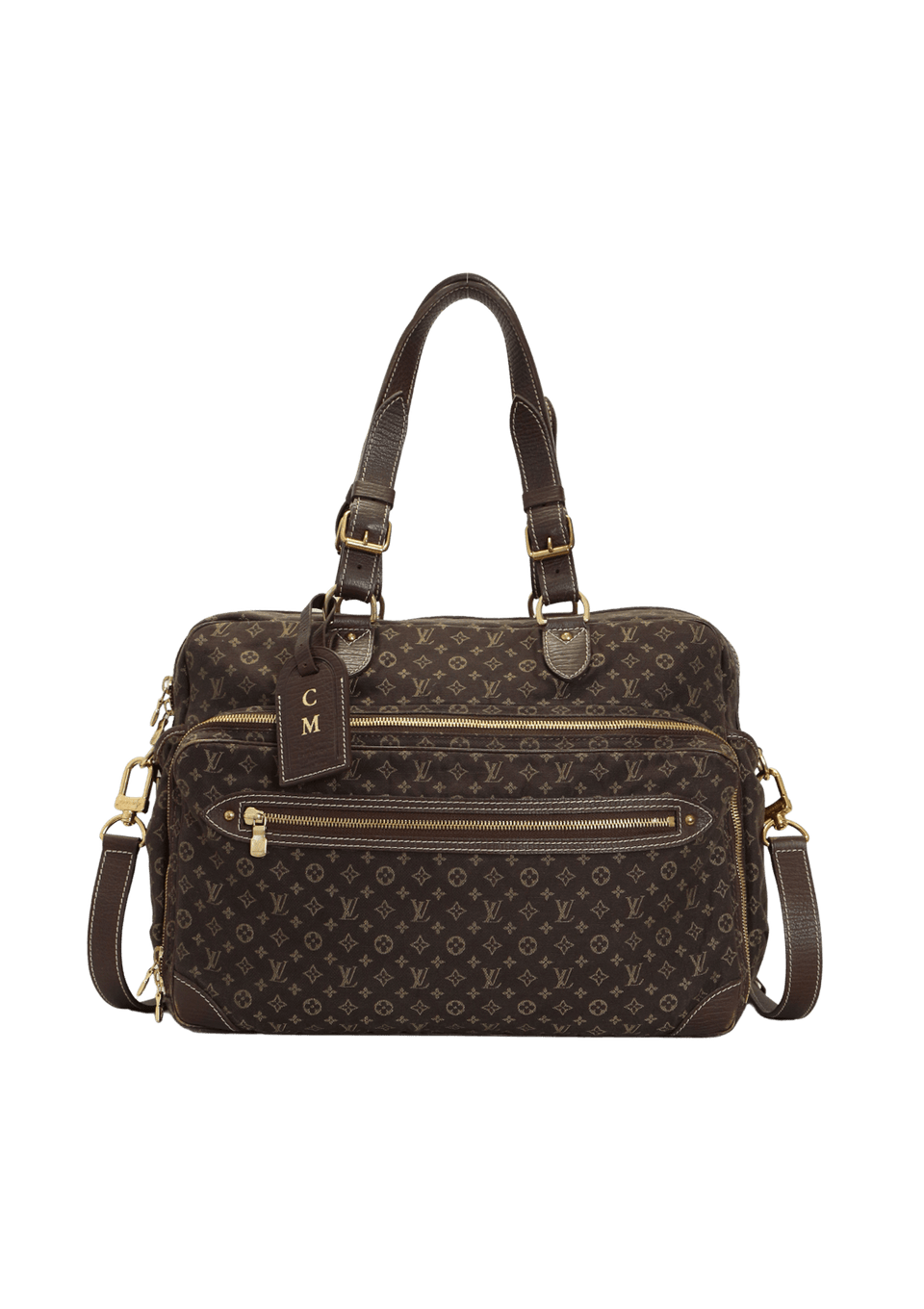 MONOGRAM MINI LIN SAC A LANGER DIAPER BAG