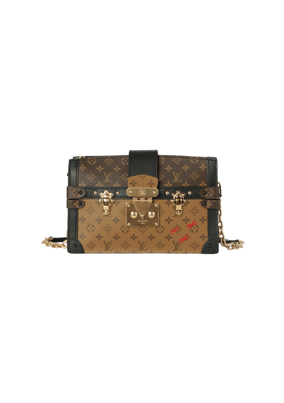 MONOGRAM REVERSE TRUNK CLUTCH