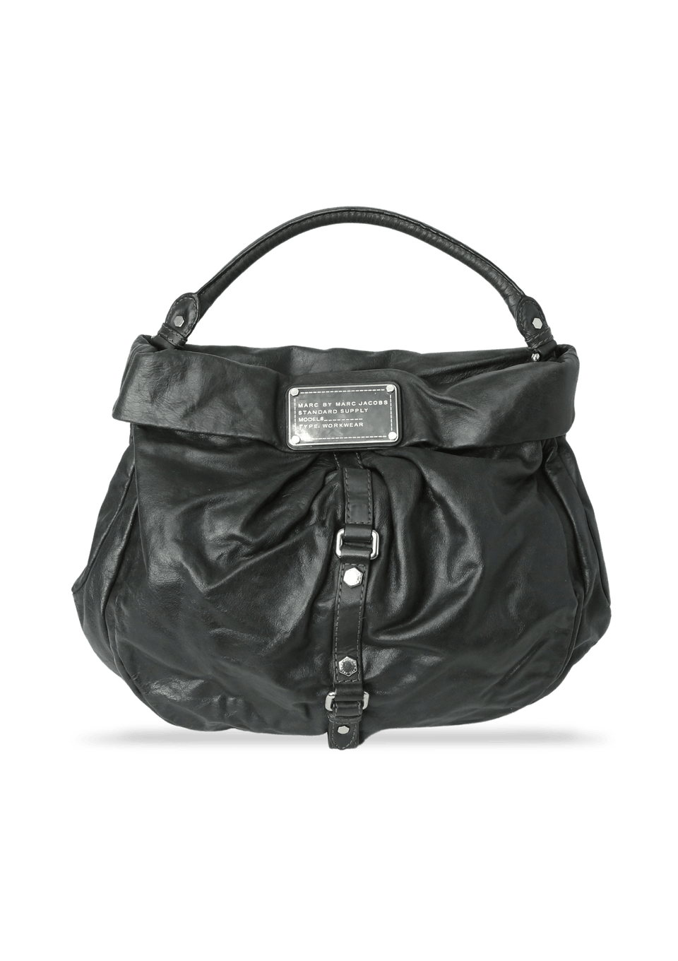 LEATHER HOBO BAG