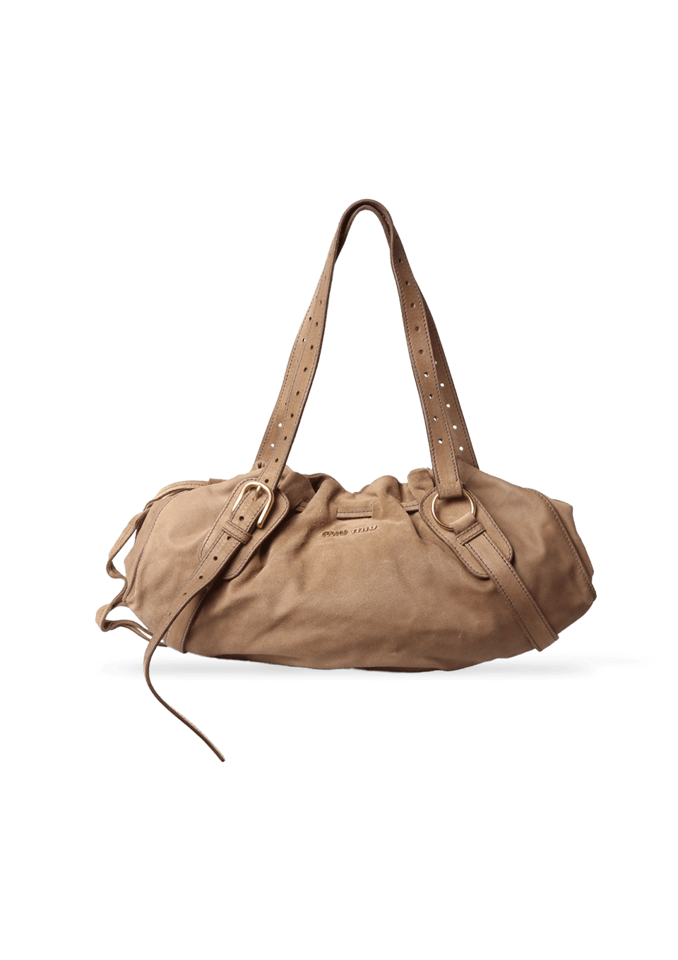 DRAWSTRING SOFT LEATHER BAG