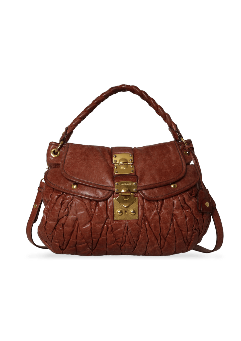 MATELASSÊ COFFER SATCHEL
