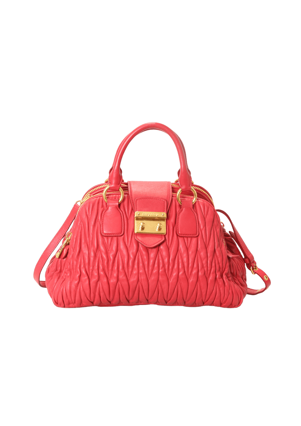 MATELASSE BOWLER BAG