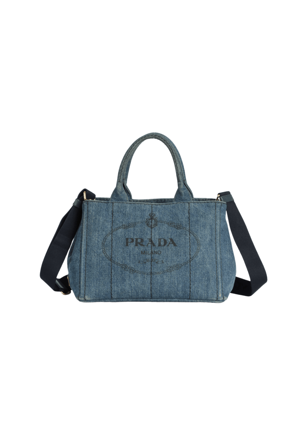Denim prada tote Clearance
