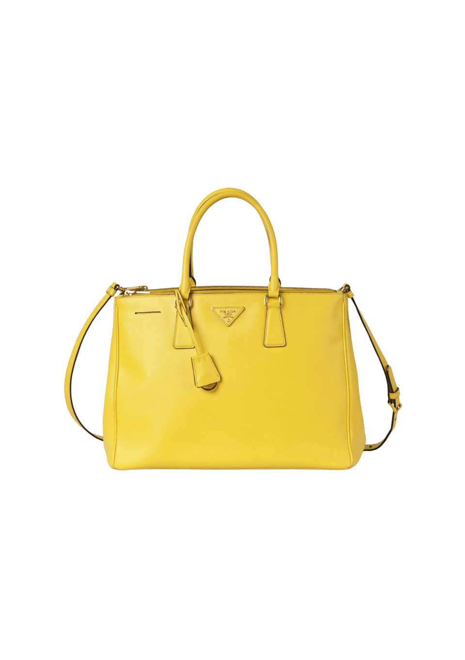 SAFFIANO LUX LARGE DOUBLE ZIP GALLERIA