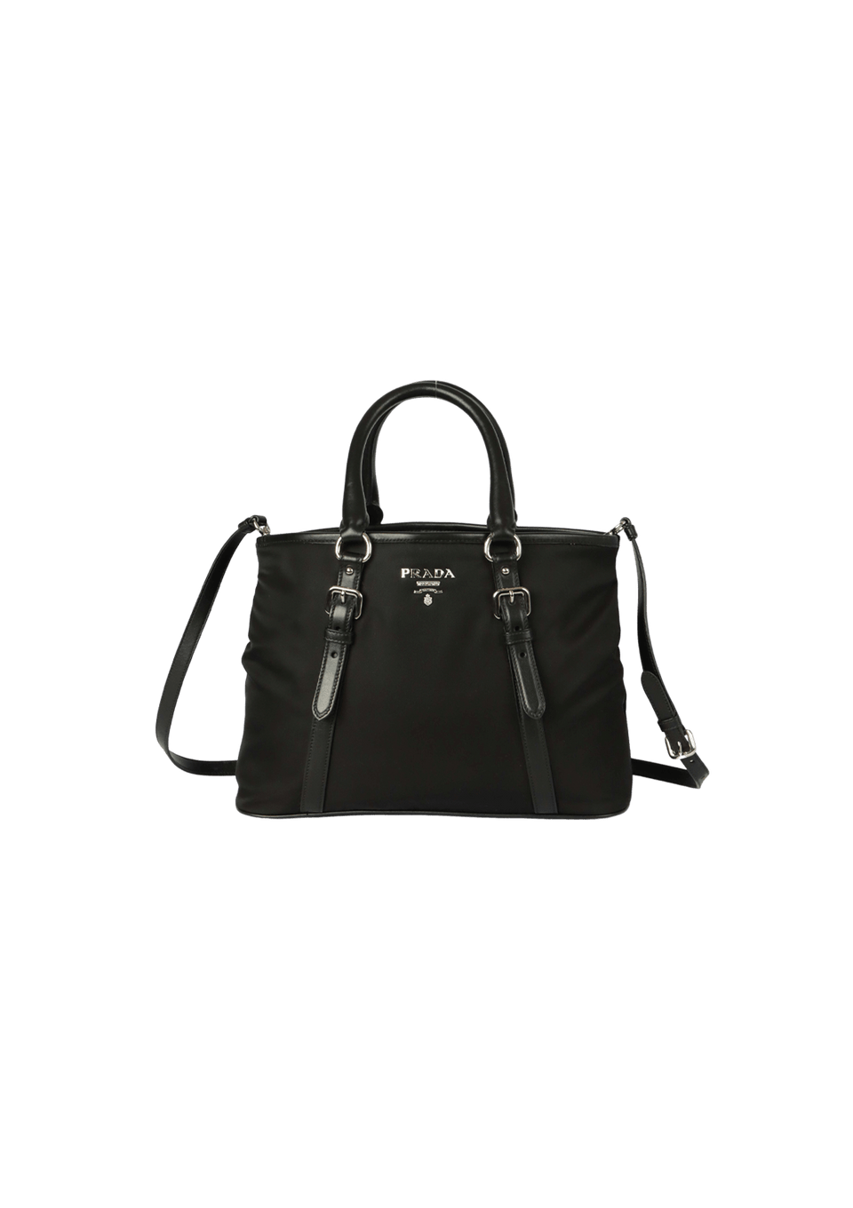 TESSUTO NYLON SOFT CALF TOTE