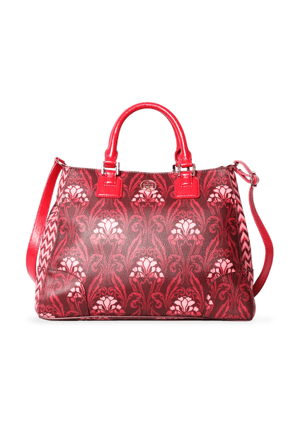 Pochette Zip-Metallic - Brique Rouge