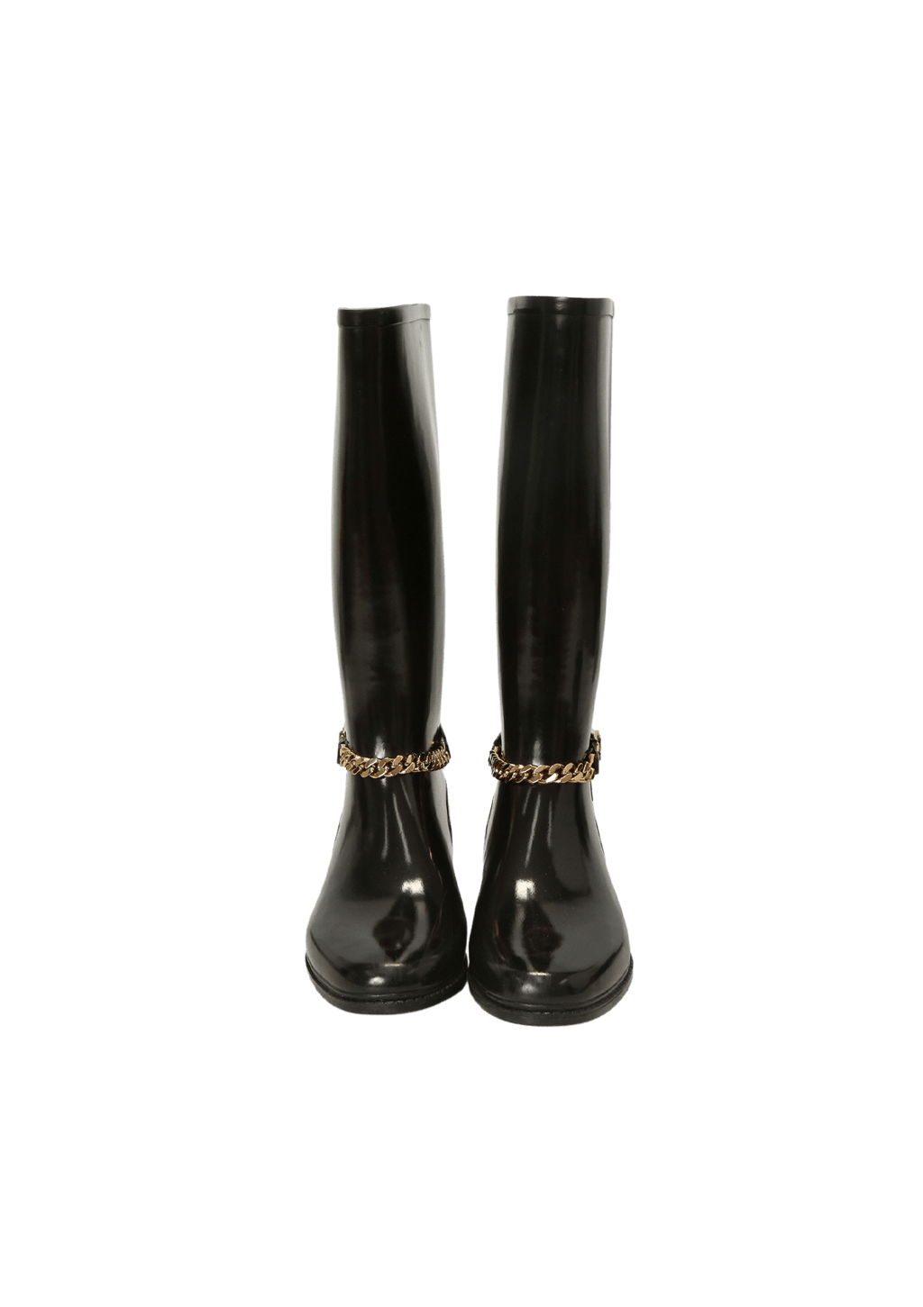 Burberry rain deals boots gold