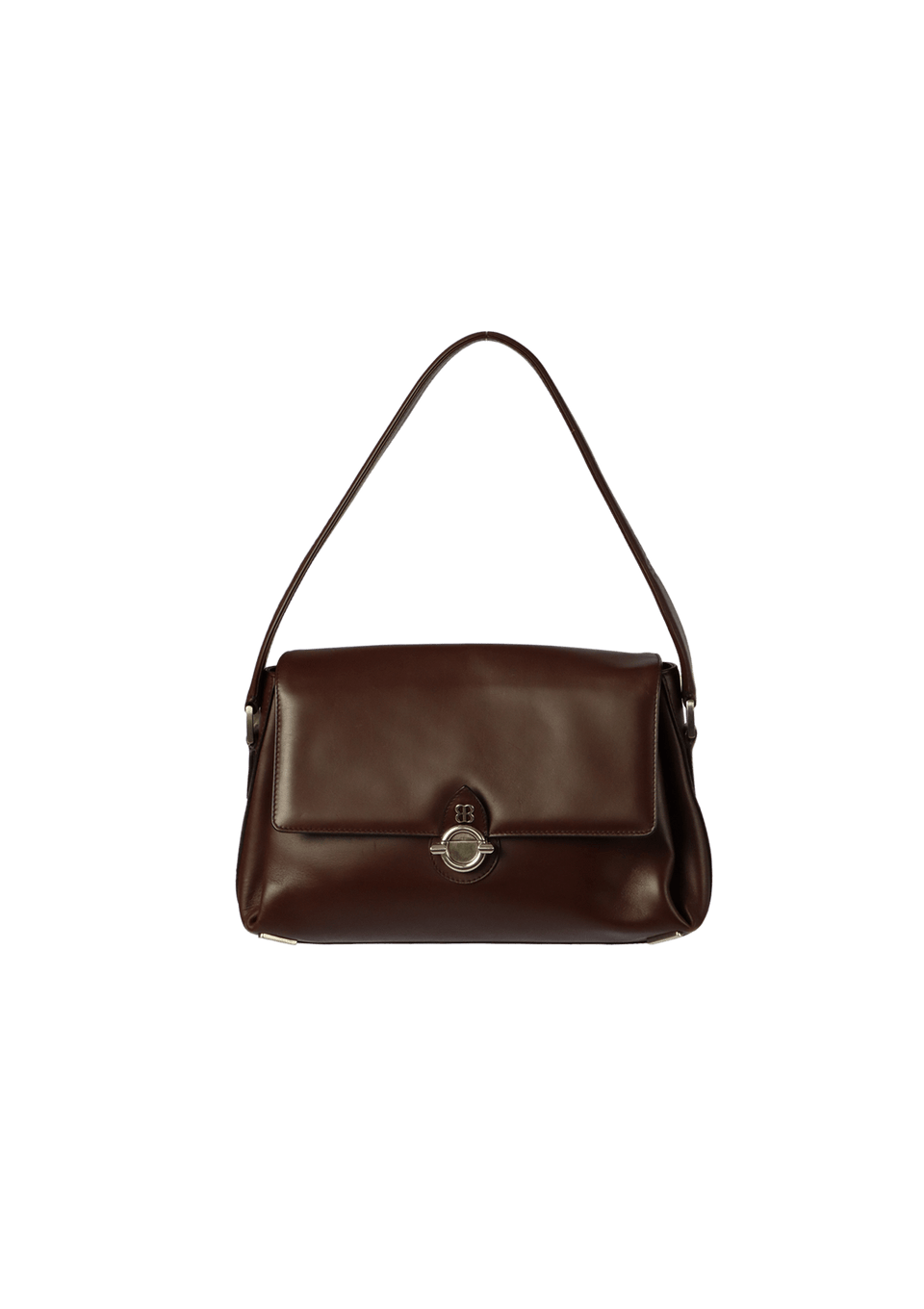 LEATHER FLAP BAG