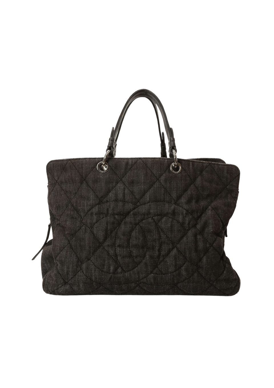CC DENIM SHOPPING BAG