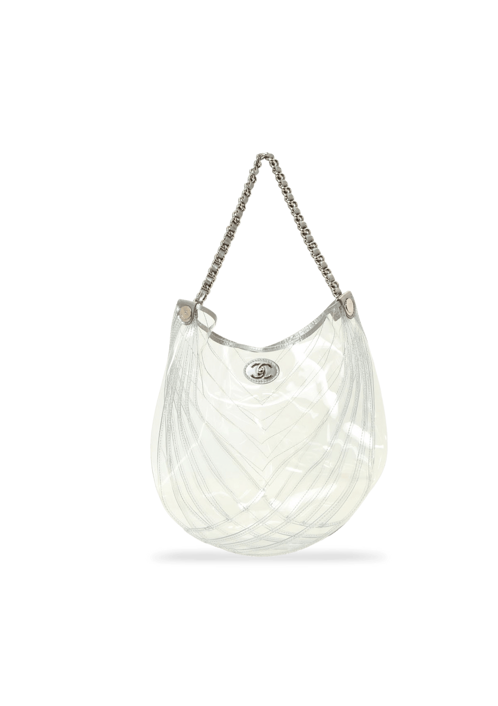 Chanel PVC Droplet Hobo - Clear Hobos, Handbags - CHA793759