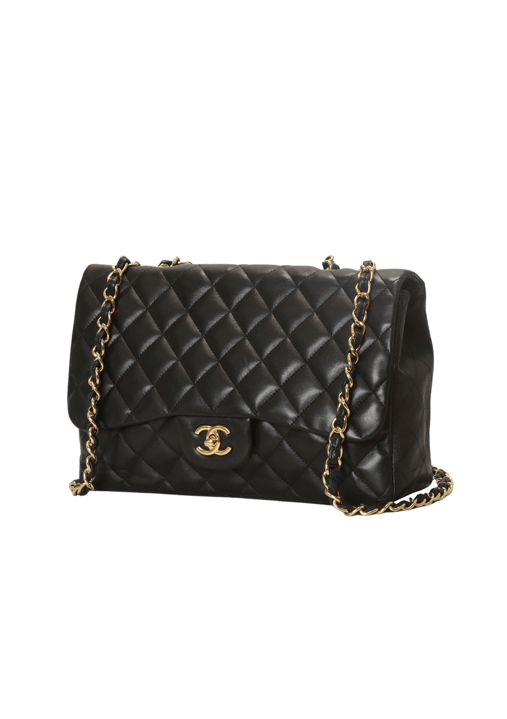Jumbo caviar flap bag Clearance