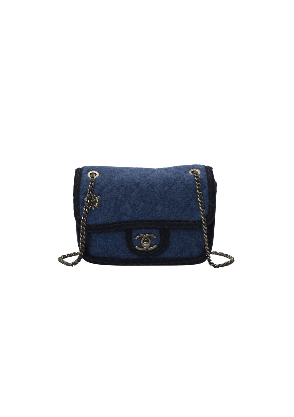 PARIS SALZBURG WOOL FLAP BAG