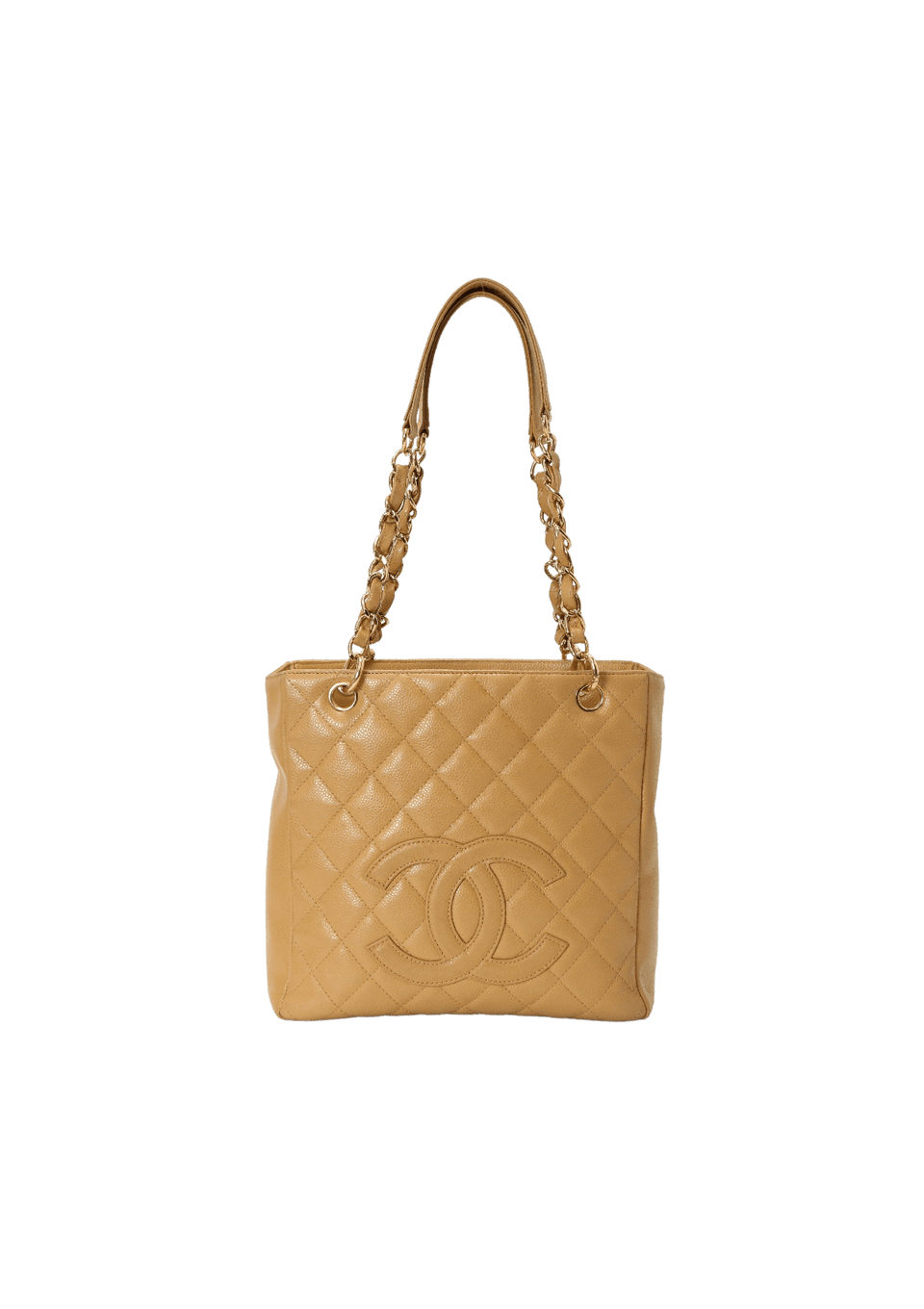 PETITE SHOPPING TOTE CAVIAR