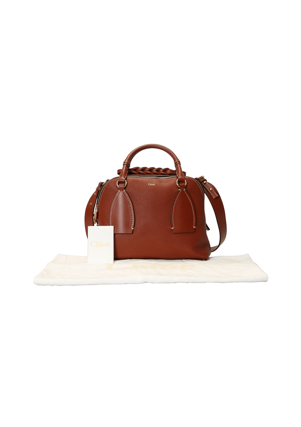 Daria Medium Leather Shoulder Bag