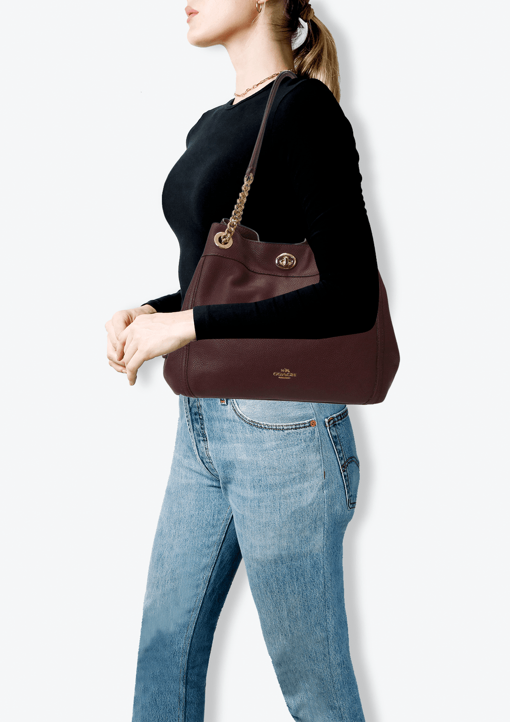 Coach edie shoulder bags Clearance