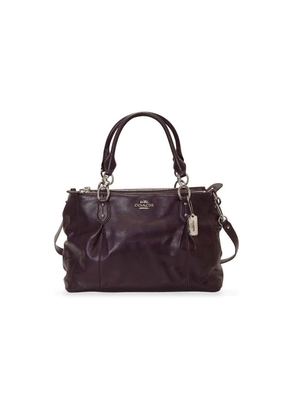 LEATHER SATCHEL BAG