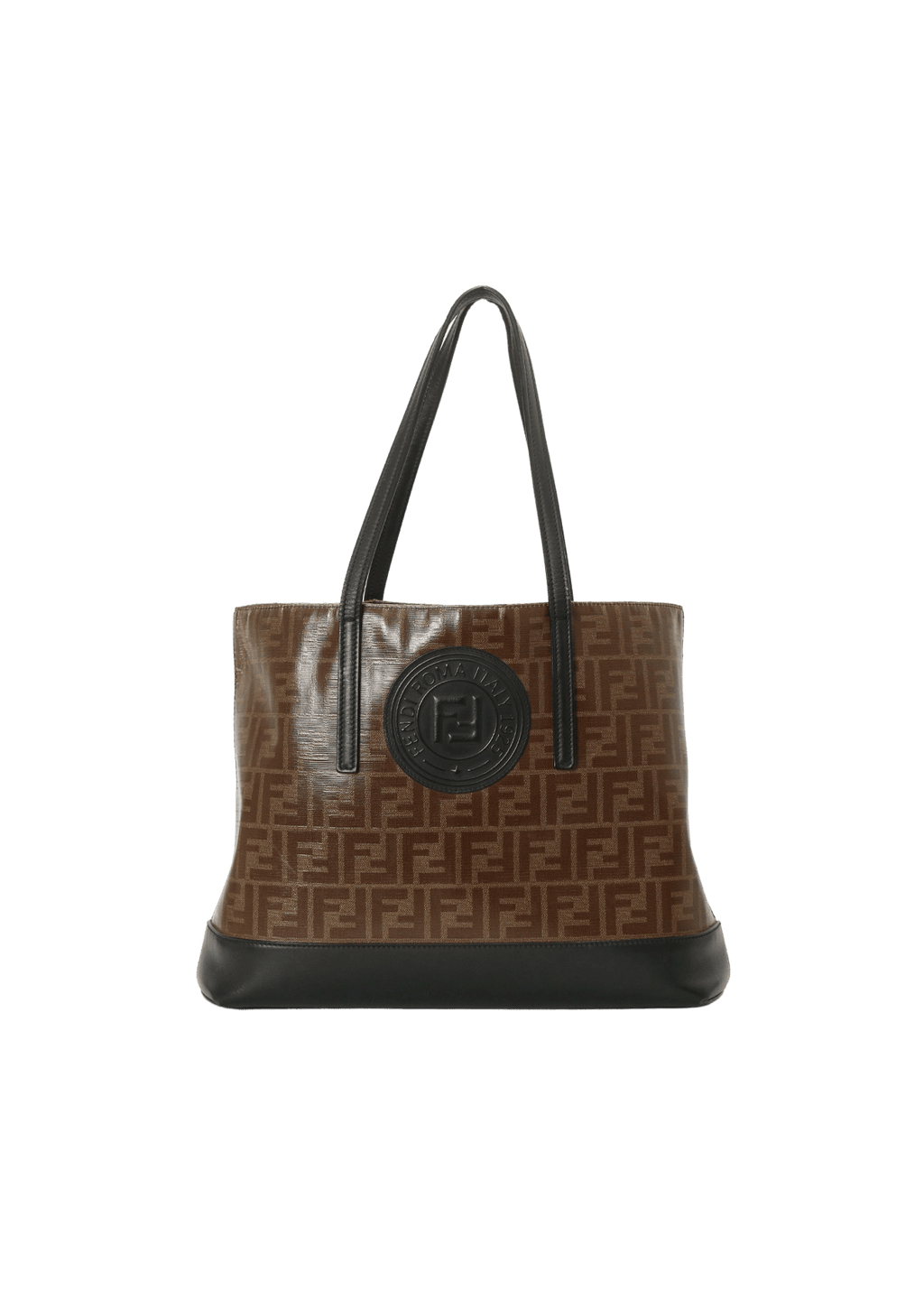 fendi coated canvas bag