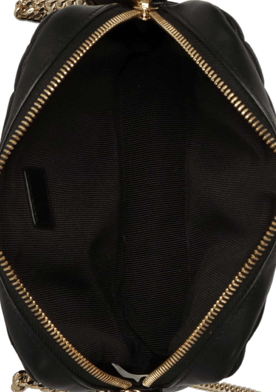 LEATHER CHAIN-LINK BAG