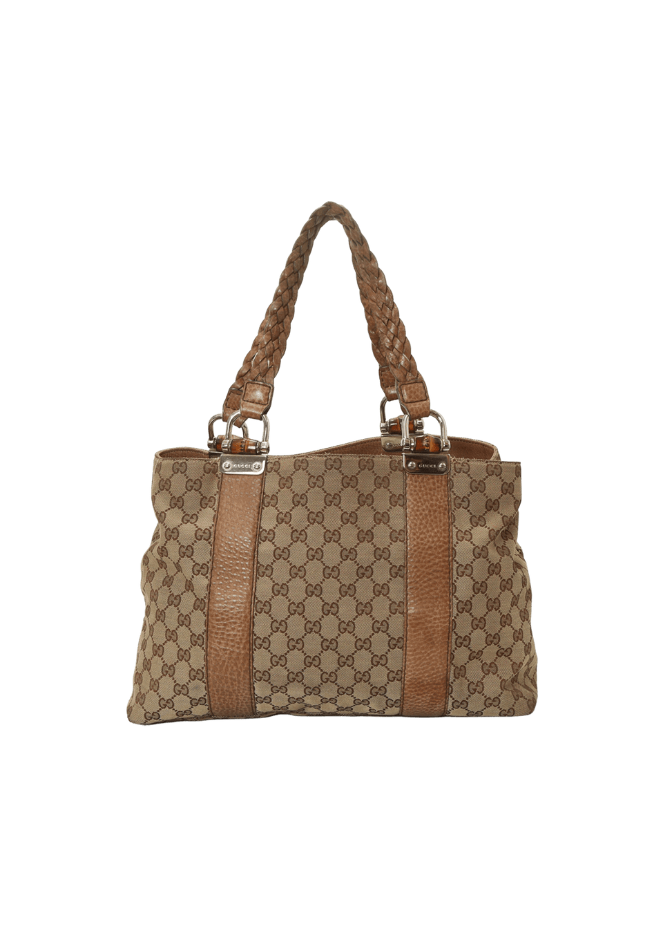 BAMBOO BAR TOTE GG CANVAS