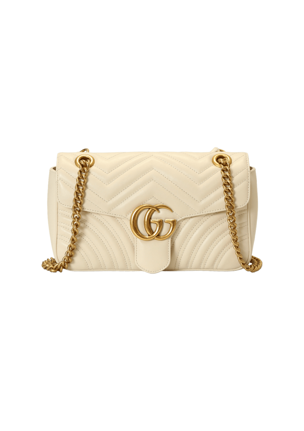 Bolsa Gucci GG Marmont Original Branca Feminino