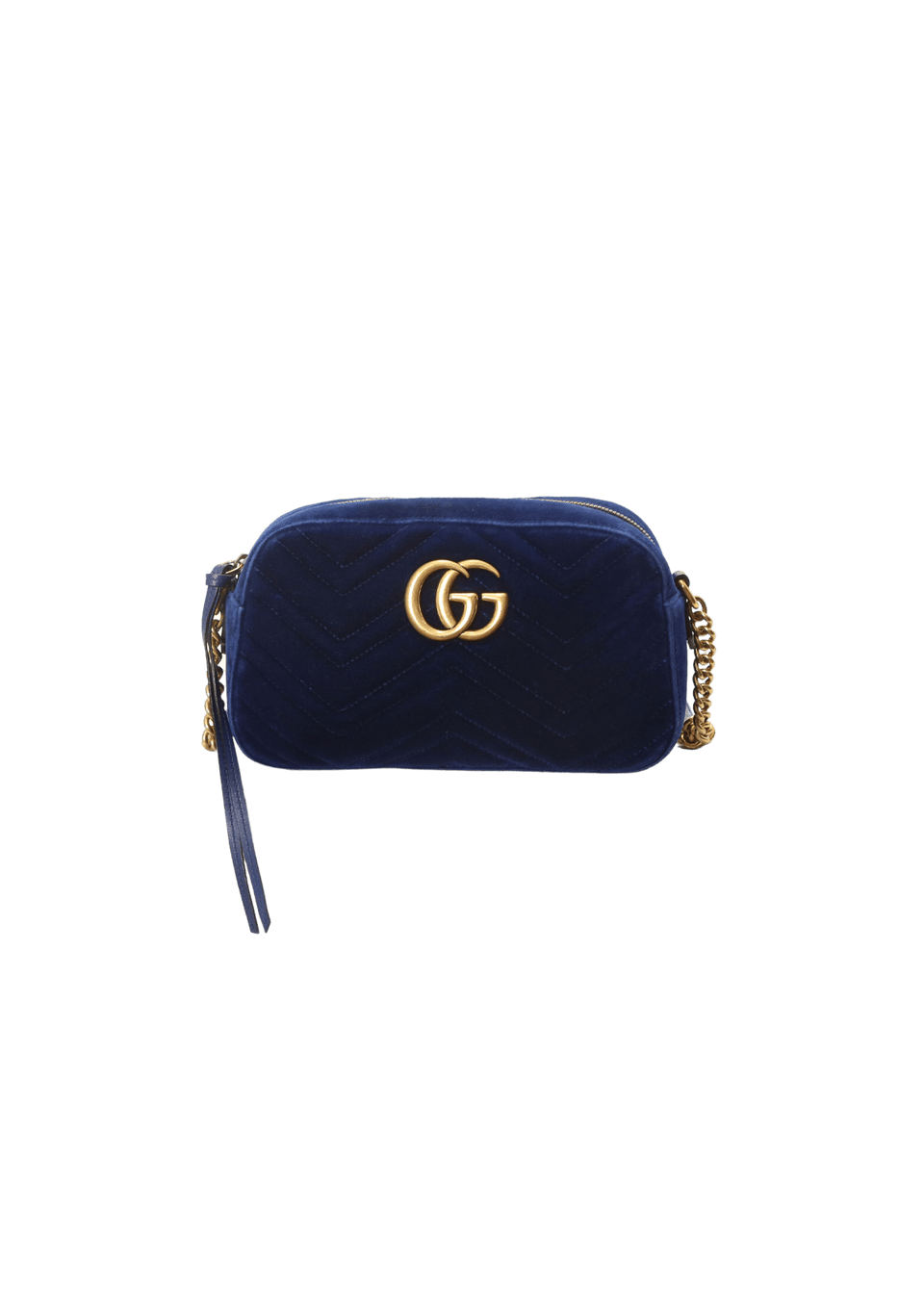 GG MARMONT CAMERA BAG VELVET SMALL
