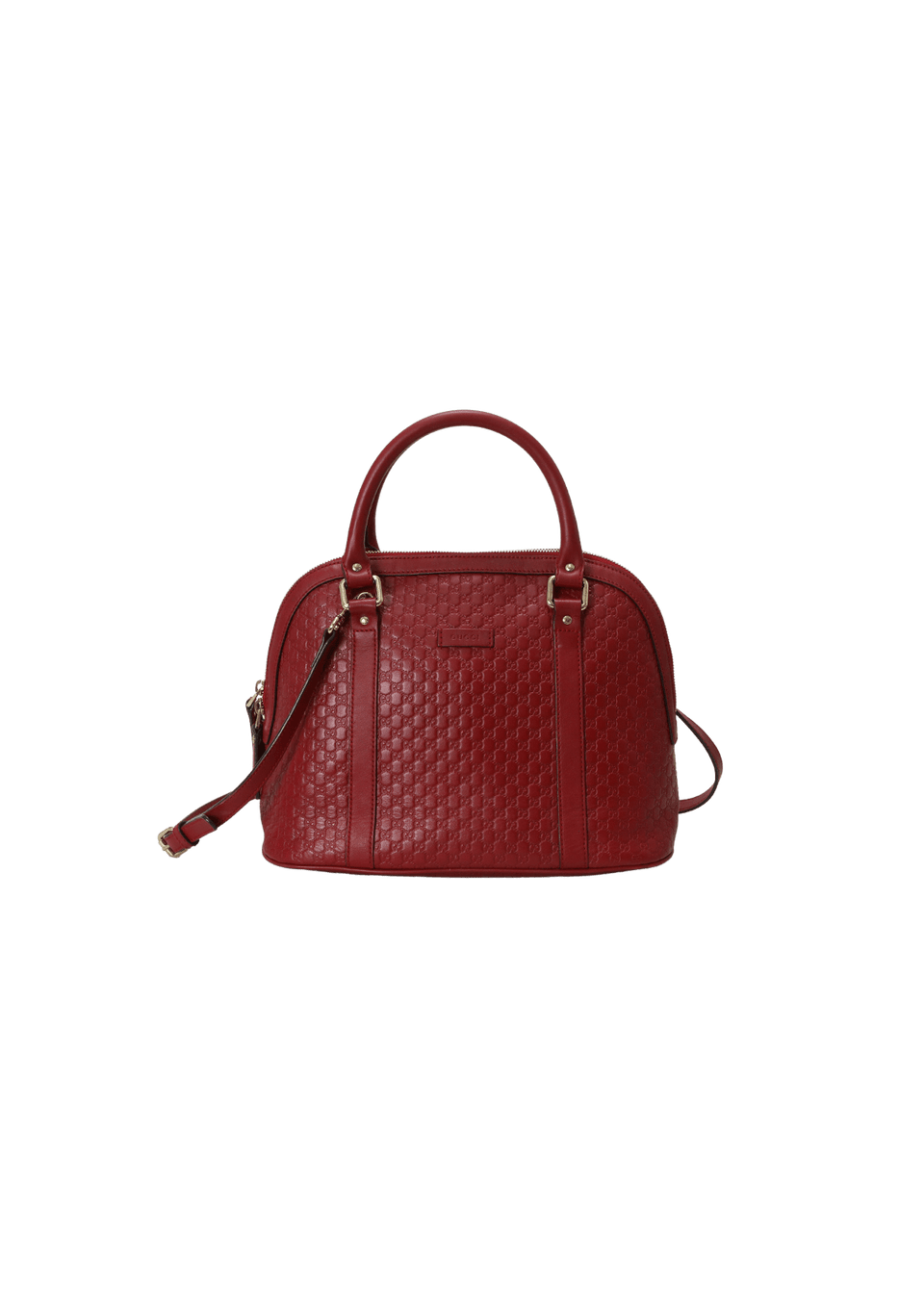 MEDIUM MICROGUCCISSIMA DOME BAG