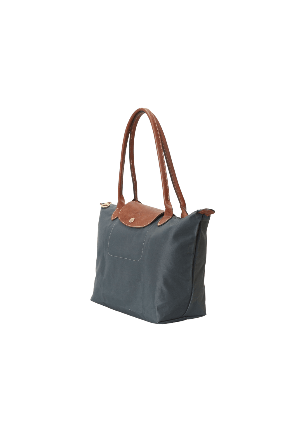 Bolsa Longchamp Small Le Pliage Shopping Tote Azul Original Gringa