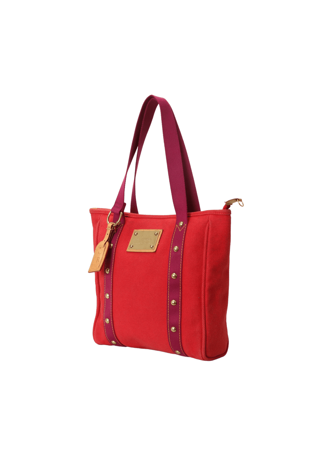 LOUIS VUITTON Louis Vuitton Antigua Hippo MM Tote Bag M80663