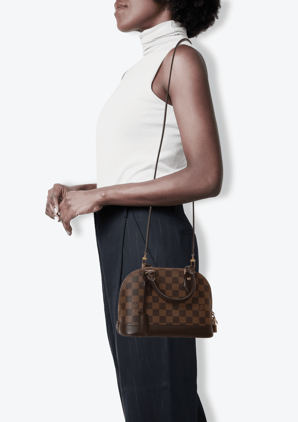 Braided Alma BB Damier Ebene - Women - Handbags