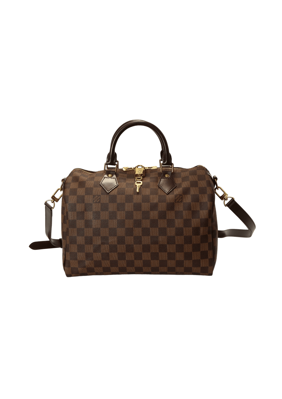 DAMIER ÉBÈNE SPEEDY 30 BANDOULIÈRE