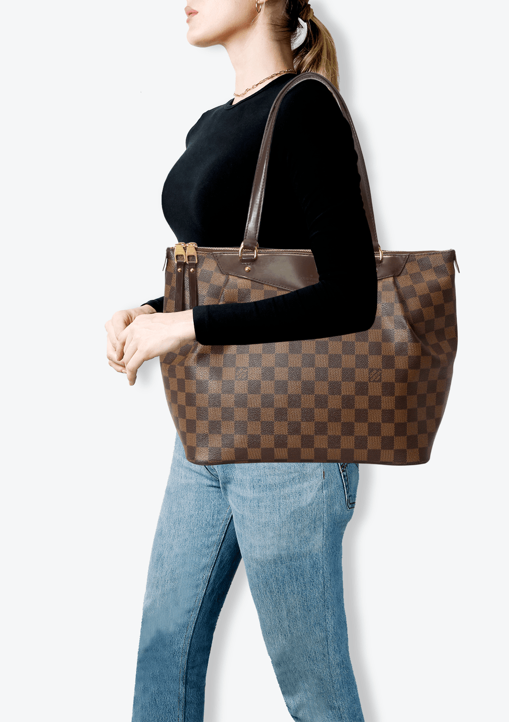 Louis Vuitton Westminster GM Damier Ebene Shoulder Bag