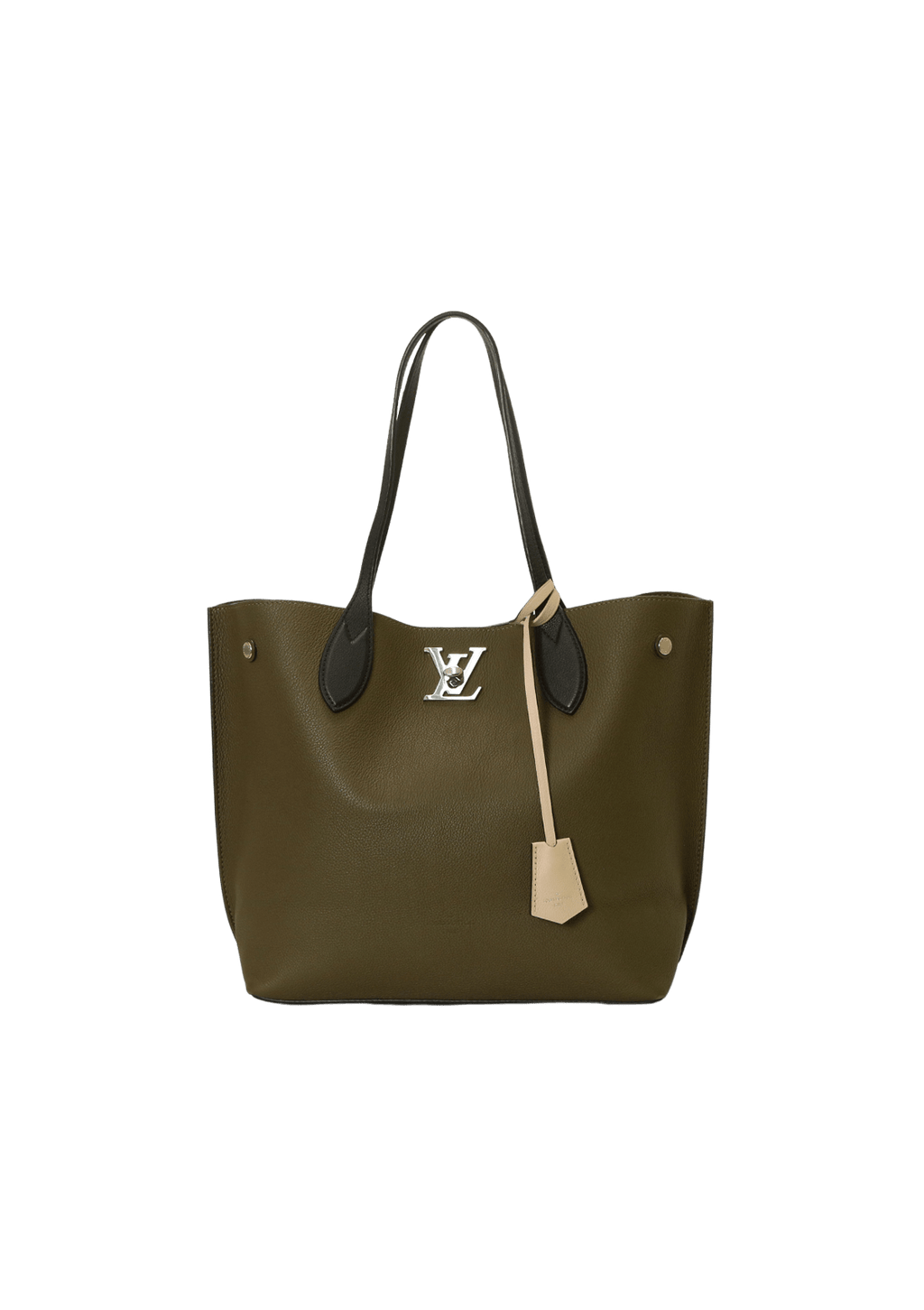 Louis Vuitton Green Lockme Go Tote