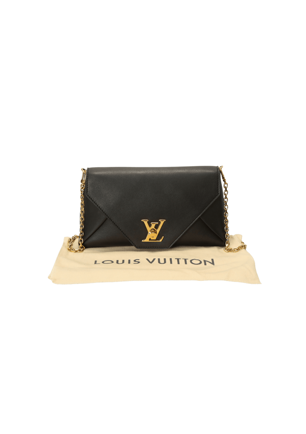 Bolsa Louis Vuitton Love Note Clutch Preta Original – Gringa
