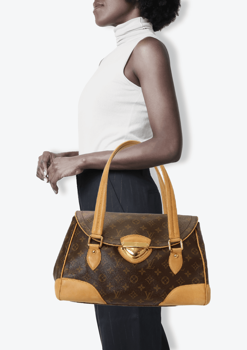 Louis Vuitton Monogram Canvas Beverly GM Bag