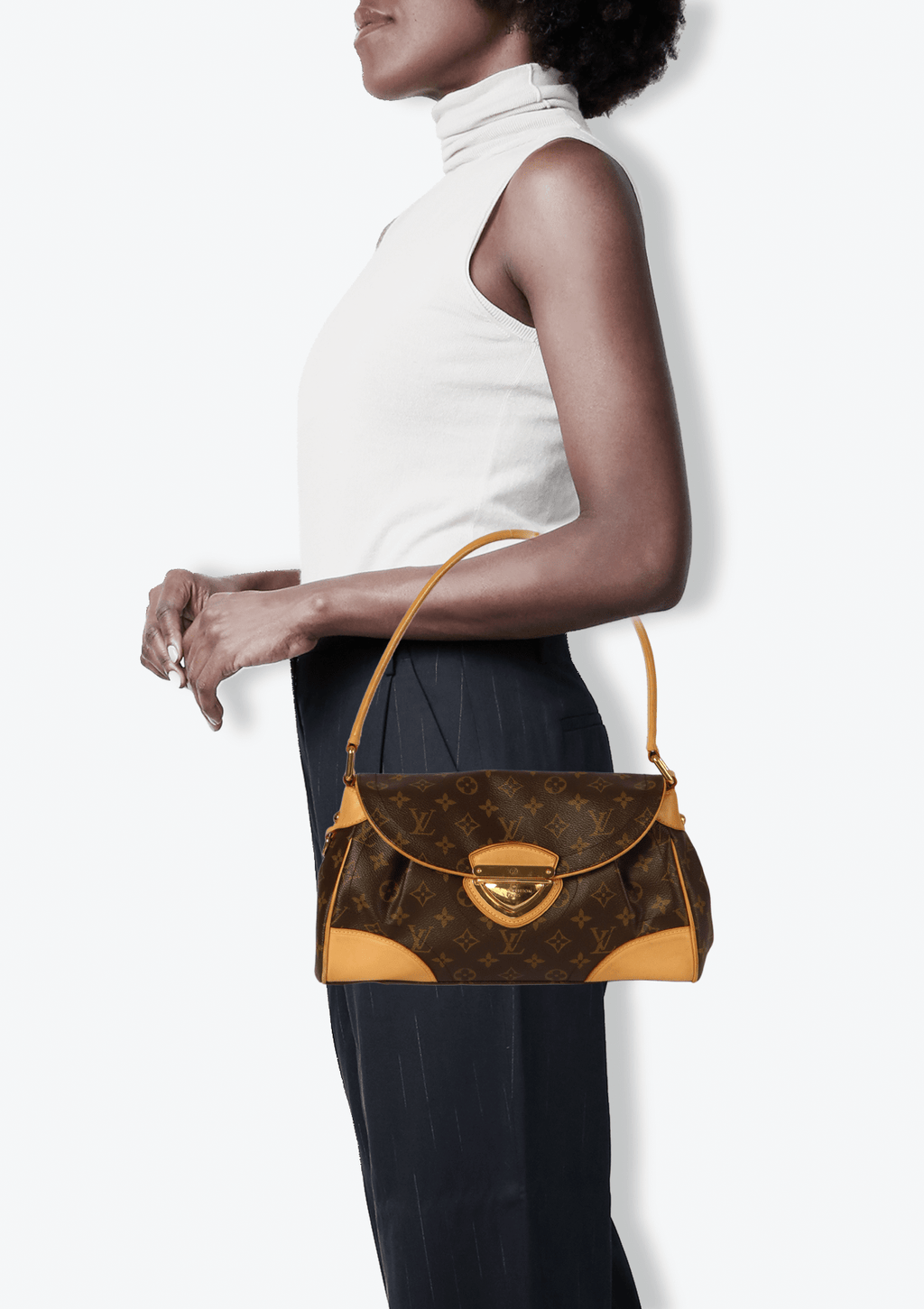 Louis Vuitton Monogram Beverly MM Shoulder Bag