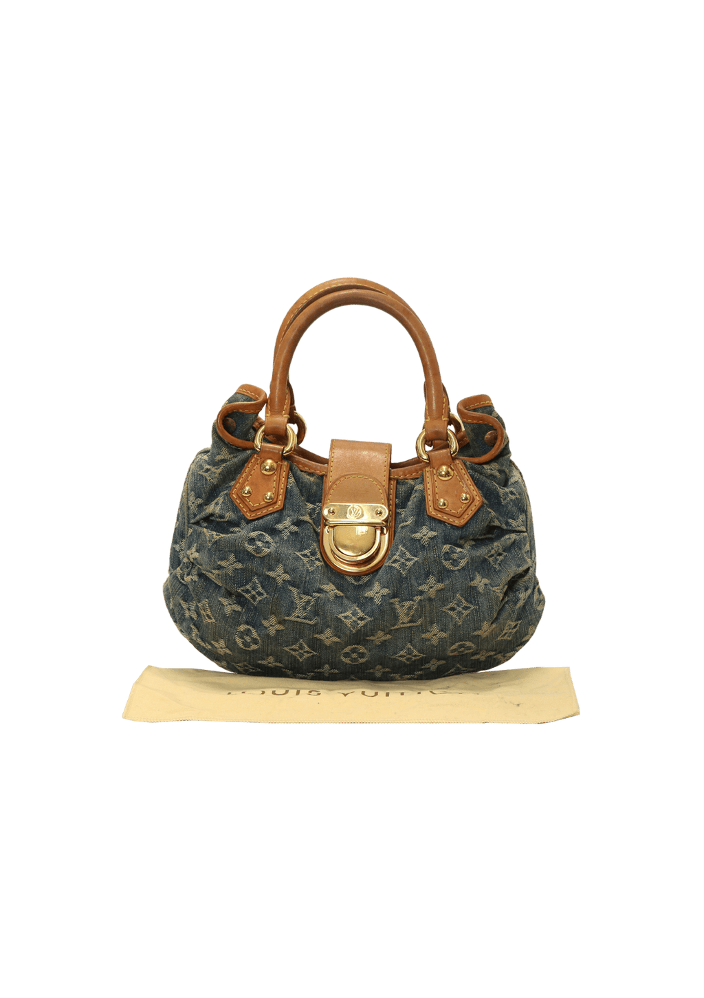 Louis Vuitton Bolso Pleaty Denim Azul - Tienda de Bolsos de Marca