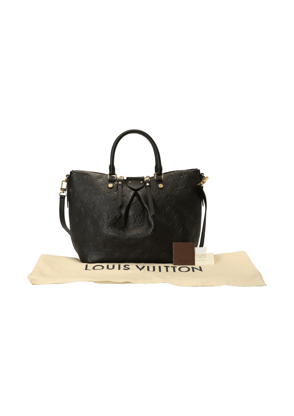 Louis Vuitton Empreinte Monogram Mazarine MM - Burgundy Handle