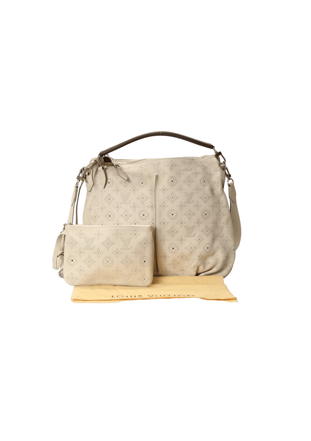 Louis Vuitton Sandy Monogram Mahina Leather Selene Bag