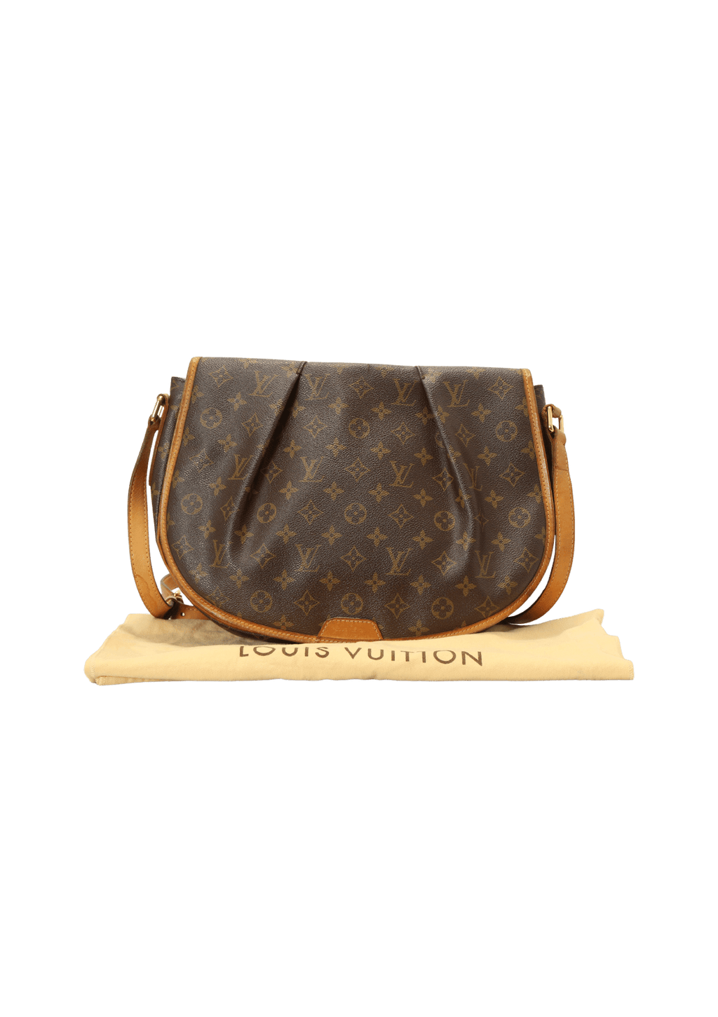 Louis Vuitton Messenger Bag Menilmontant MM Monogram Crossbody Shoulder