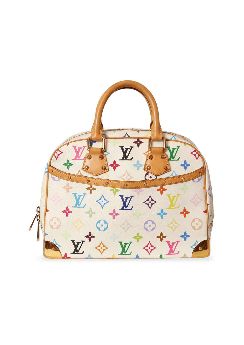 Louis Vuitton Monogram Multicolore Trouville White