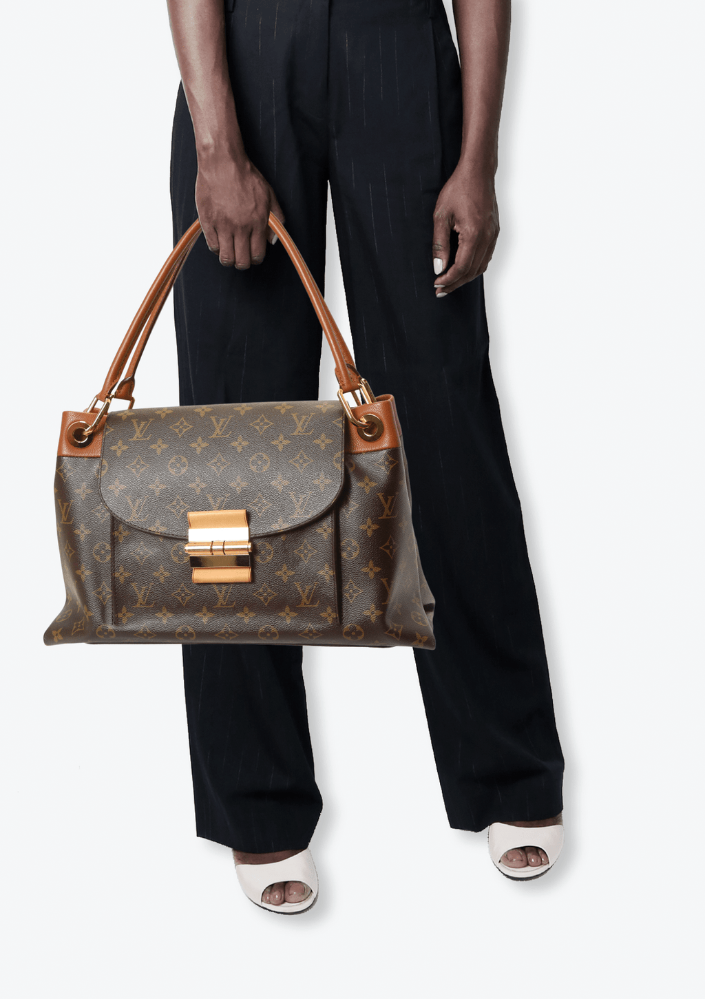 Louis Vuitton Monogram Olympe MM - Brown Shoulder Bags, Handbags -  LOU706619
