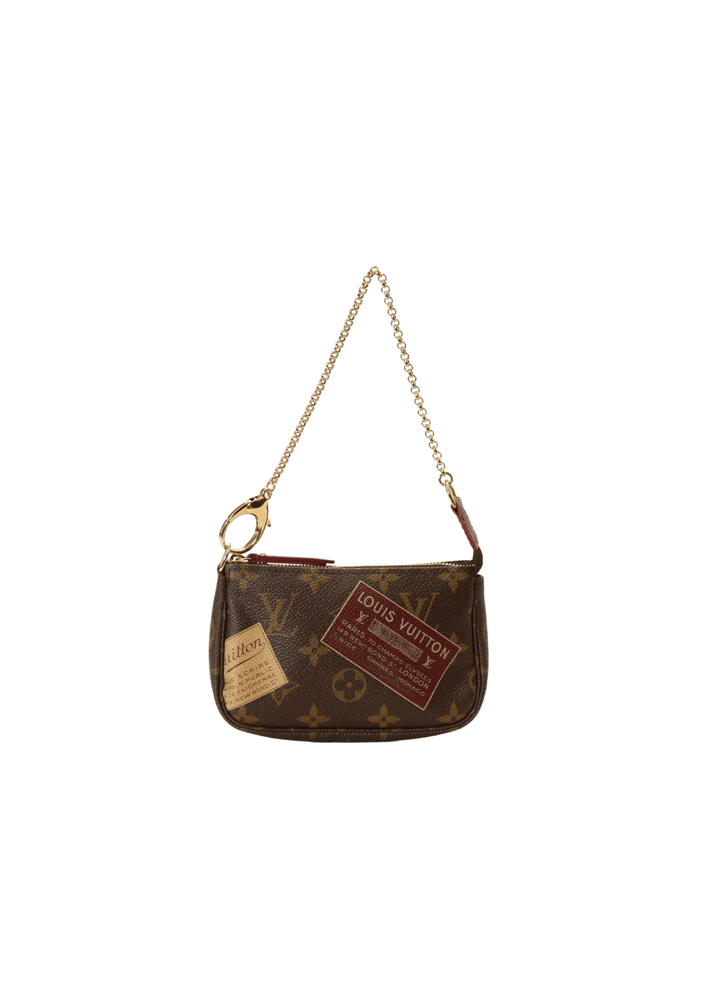 Louis Vuitton Limited Edition Monogram Patch Canvas Mini