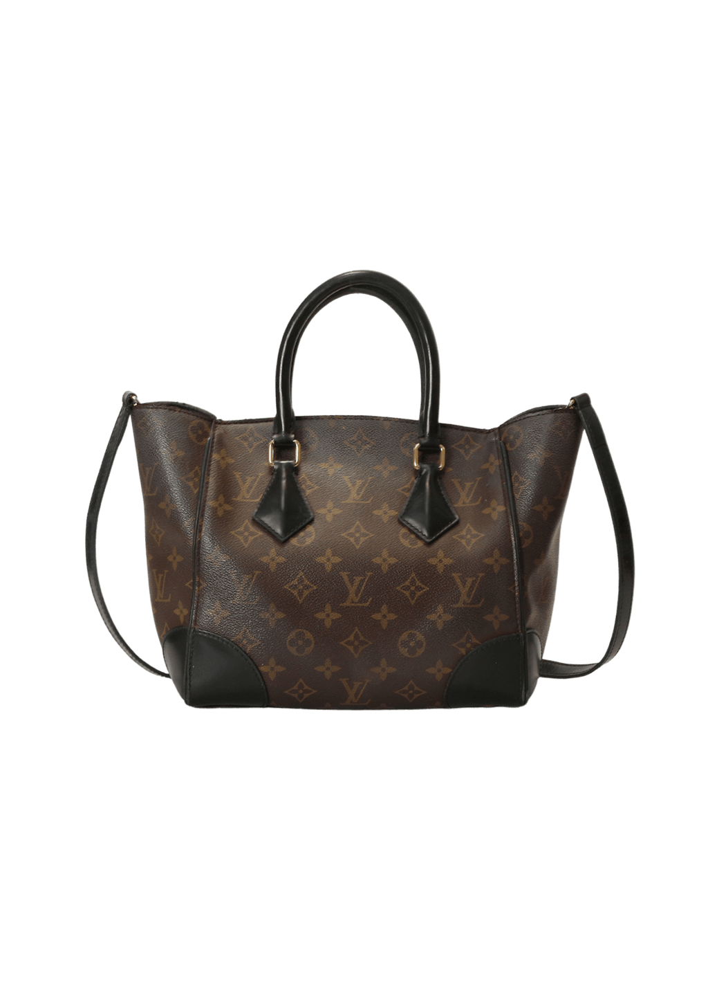 Phenix handbag Louis Vuitton Brown in Cotton - 34088334