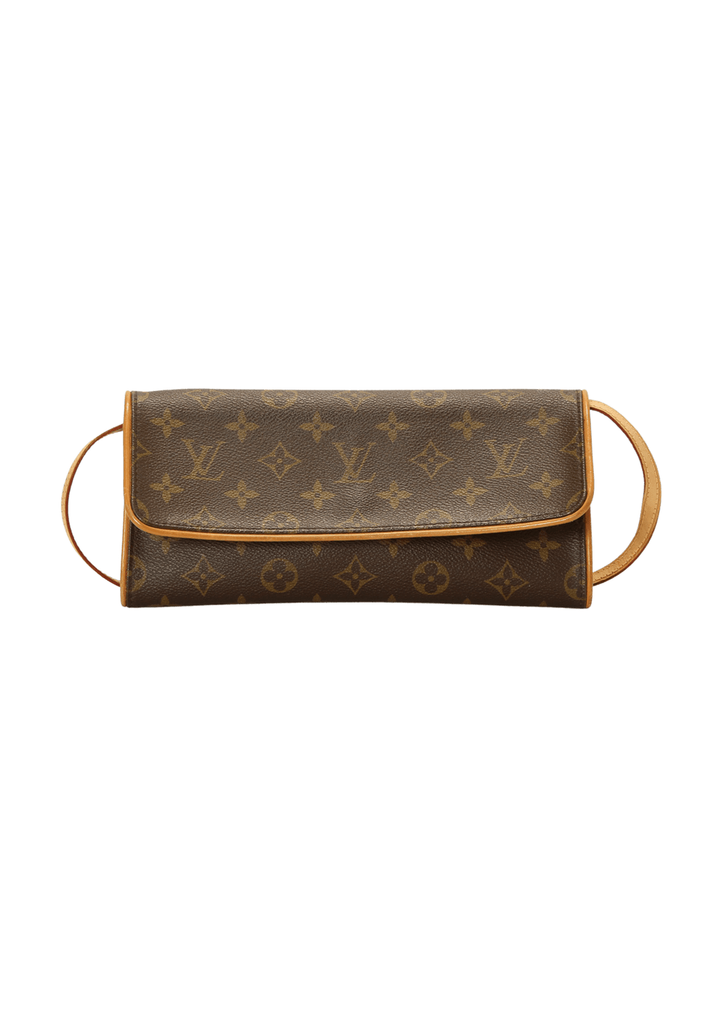 LV LOUIS VUITTON Monogram Canvas Pochette Twin Crossbody Bag GM M51852  Messanger