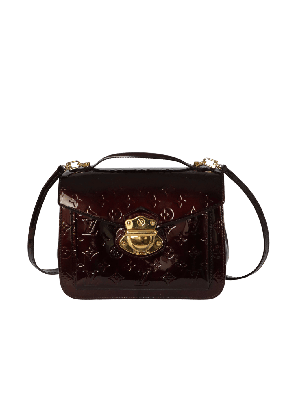 Louis Vuitton Amarante Monogram Vernis Mirada Bag