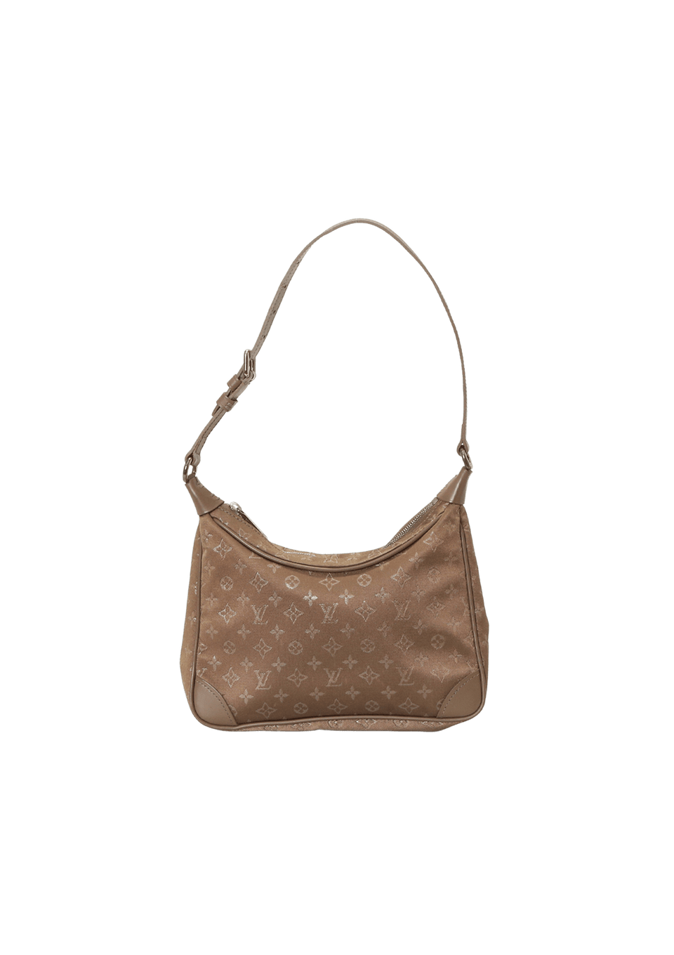 SATIN MONOGRAM MINI LIN BOULOGNE